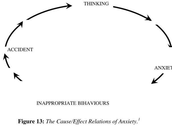 Figure 13: The Cause/Effect Relations of Anxiety. 1
