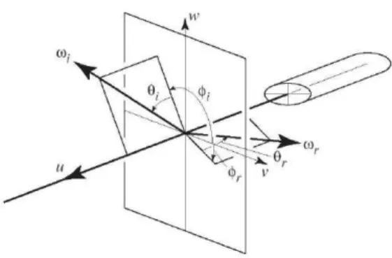 Figure 1.9: Light scattering notations [WBK + 07].