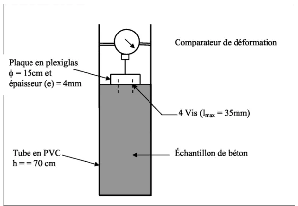 Figure I -10 : Essai du tassement (MANAI, 1995).  