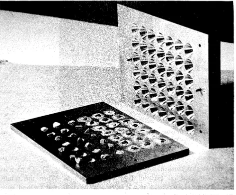 FIG.  3-Perforated  brass  plate  apparatus  for  ASTM  Method  D  1866-64,  using  individual  pieces  o f  aggregate