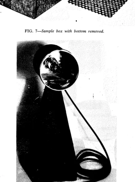 FIG.  8-Tapered  tub€  to  direct  ultraviolet  light  passing  through  sample  to  an  opening  under  the  phototube