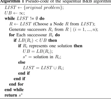 Figure 6 represents a search tree for a BJSS instance with 2 jobs and 2 machines. The Figure shows also the existence of two alternative pairs, the first one ((2,3), (4,1)) is between operations 1 and 3 and the second pair ((2,4), (4,2)) is between operati