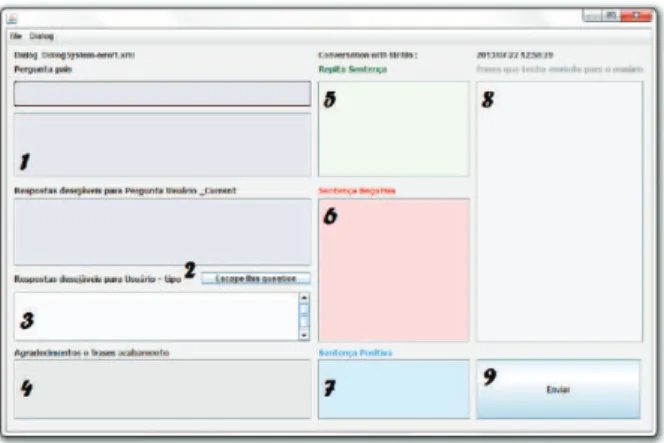 Figure 2: The User Module: a simple Web page with a talking head.