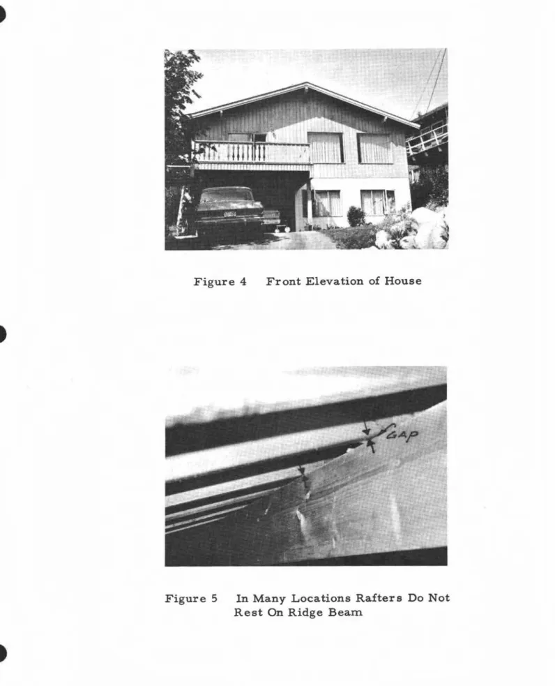Figure 4 Front Elevation of House
