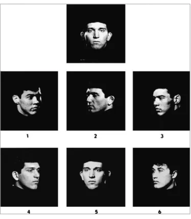 Figure 3. Exemple de stimuli issus du test de Benton (1968). 