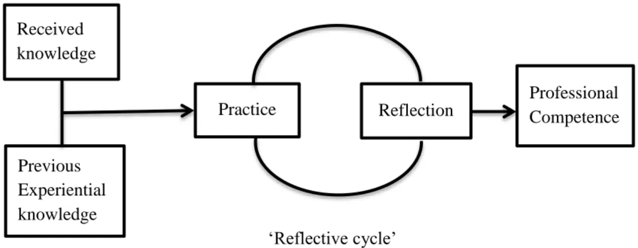 Figure 2.3.: The Reflective Model (Wallace, 1991, p. 15) 