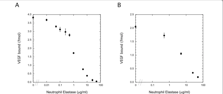 Figure 2 Pre-treatment of fibronectin and SMC-derived ECM with NE decreases VEGF binding