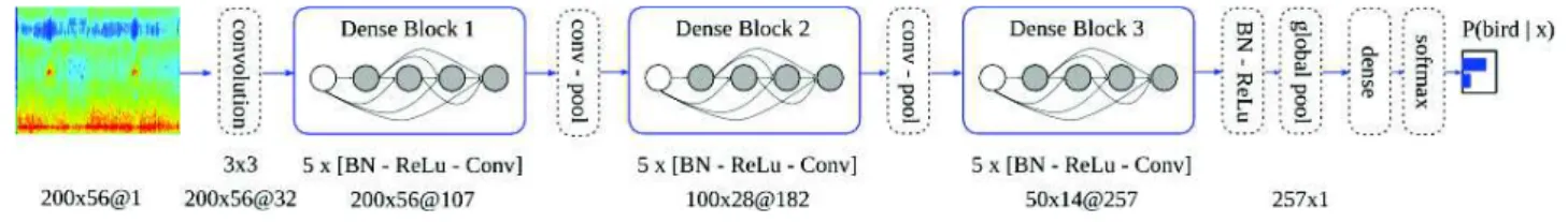 Fig. 1. DenseNet architecture.