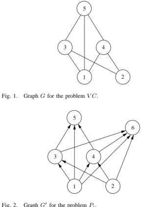 Fig. 2. Graph G 0 for the problem P i .