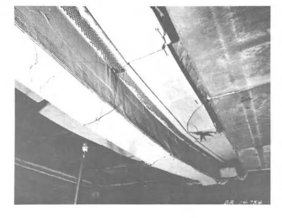 Figure  8  Beam No.11  after  Collapse. 