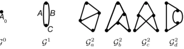 Fig. 1. A level-2 network N with root ρ and leaf set {a, b, c, d, e, f, g, h, i, j, k}