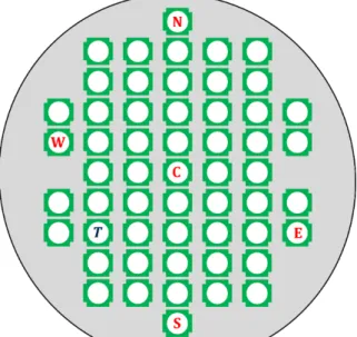 Fig. 8. Upper (top) and cross-sectional (bottom)  micrograph for X-ray microtomography  thickness measurement
