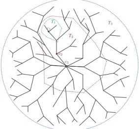 Fig. 1. Optimal graph convergence on a tree
