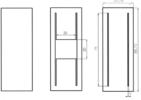 Figure  3.1:  The  layers  used  to  fabricate  the  molds