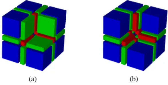 Fig. 10 (a) The subset x ↑⋆ 1 of X 0 . (b) The core of x ↑⋆ 1 in X 0 .