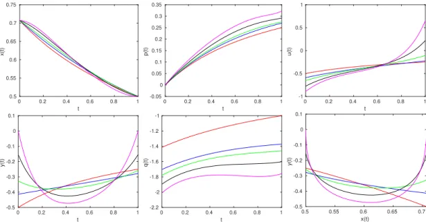 Figure 3 and 4 show the results we obtained for the first, respectively second, homotopy