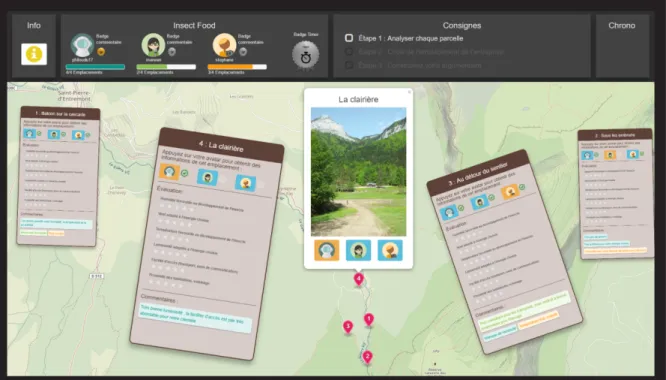 Figure 2: Pickit on tabletop. A screenshot of the survey stage.