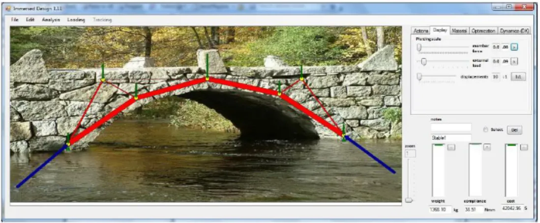 Figure 2.7: Work by Clune (2010) showing an interactive real-time analysis modeling environment