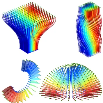 Fig. 8. Light propagation inside a poorly designed object cross-section.