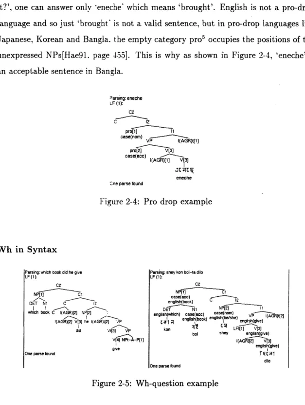 Figure  2-4:  Pro  drop example