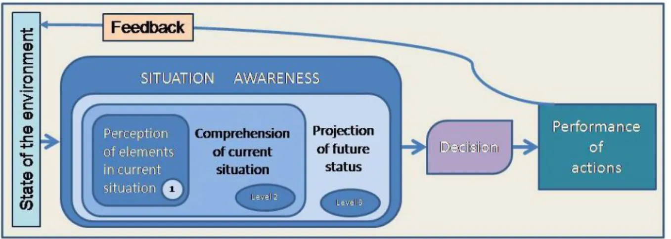Figure 1: The Endsley model (1995) 