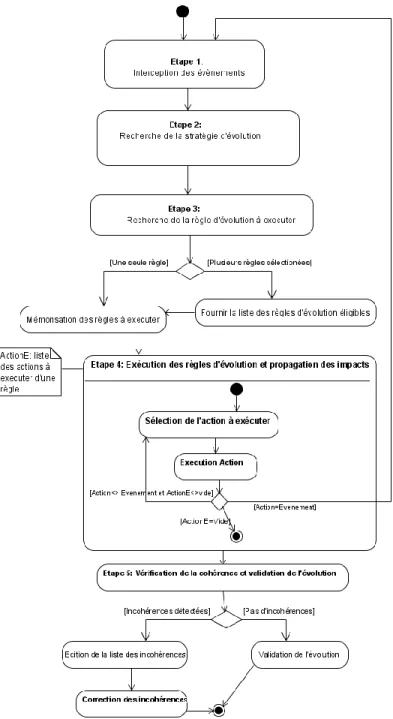 Figure 10 : Processus opératoire de SAEV. 