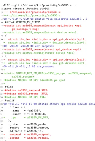 Figure 1: Messages resulting from compiling the original Linux lms501kf03 TFT LCD panel driver with Linux 4.6 things