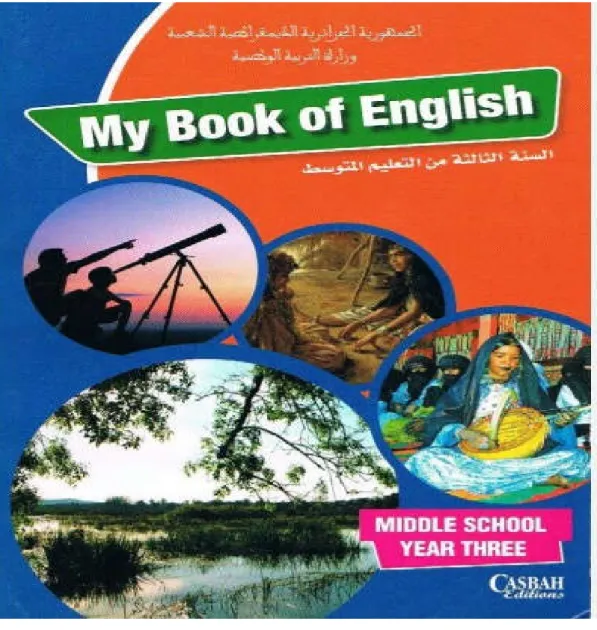 Figure 3.1.The Front  cover of  “ My Book of  English” 