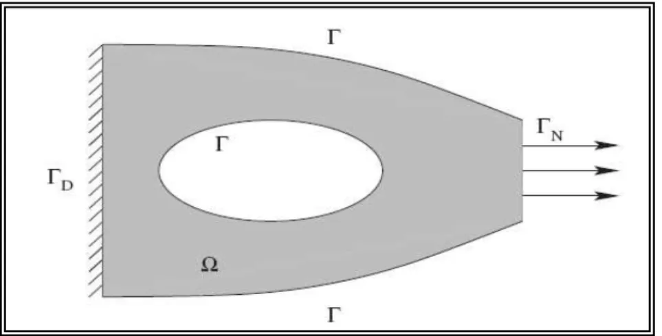 Figure I-8  :  Membrane à frontières variables.