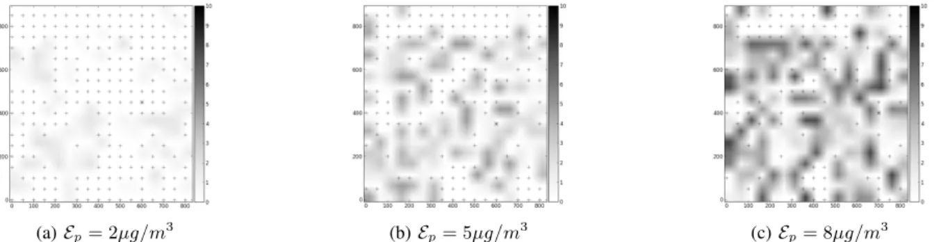 Fig. 3: Deployment cost vs. tolerated estimation error.