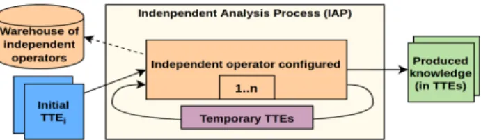 Fig. 1. Representation of the description of an independent analysis process (IAP).