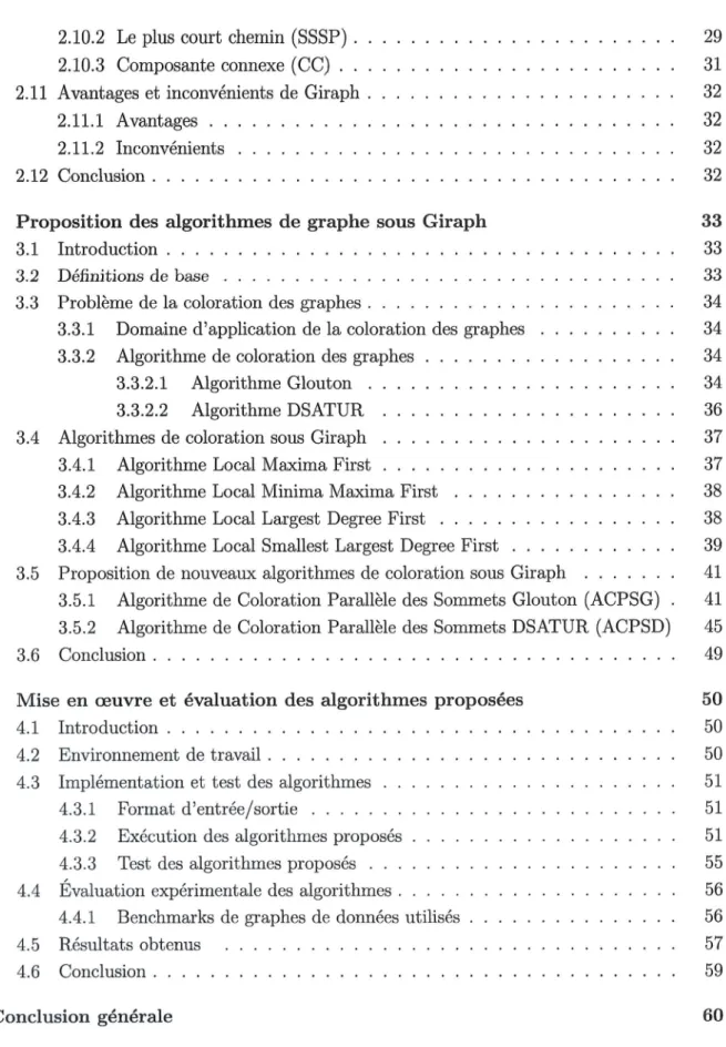 Table  des  matibres  iii