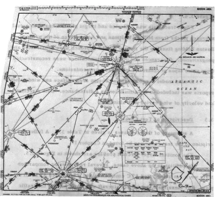 Fig.  3.4  Radio  Navigation  Chart  for  the  Boston  Area