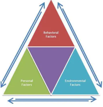 Figure 1 Bandura Triadic Reciprocal Determinism 