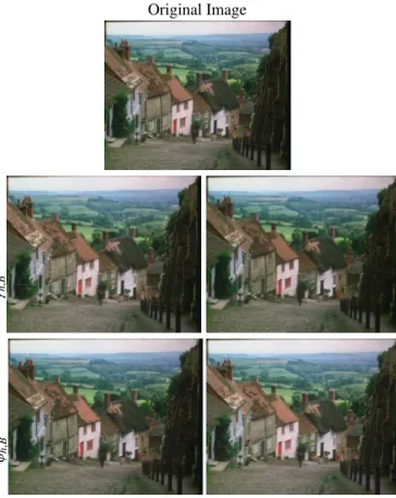 Figure 14: Illustration of the benefit of the use of a patch-based ordering for image segmentation