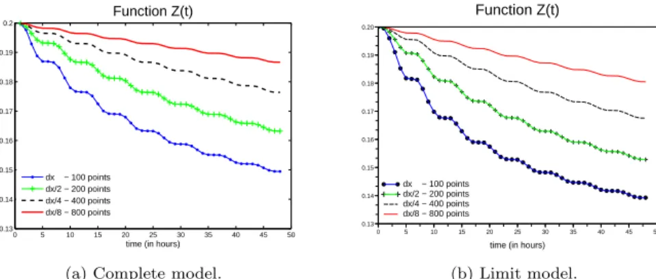 Fig. 3.10: Graphs of the functions Z (t)