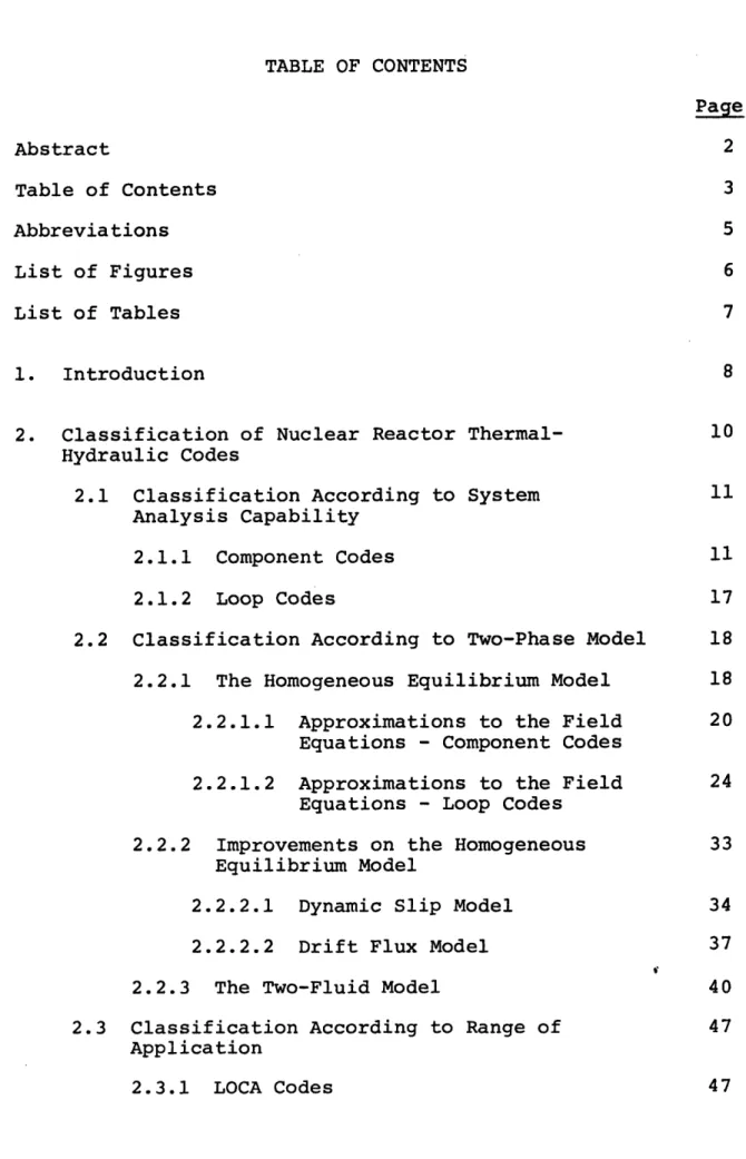 TABLE  OF CONTENTS Page Abstract  2 Table  of  Contents  3 Abbreviations  5 List of  Figures  6 List of Tables  7 1