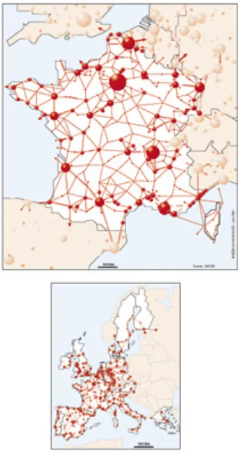 Figure n° 1 – Scénario 4 : « le polycentrisme maillé » 