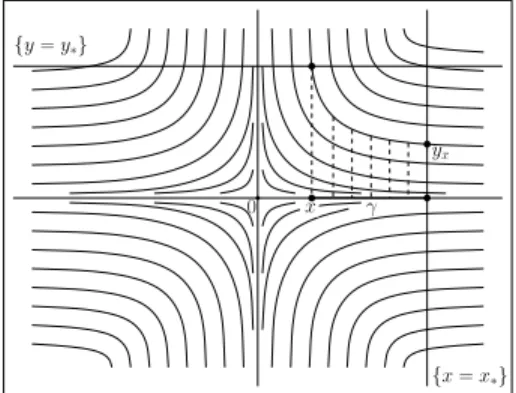 Figure 1.1. The Dulac map, pictured in a real slice.