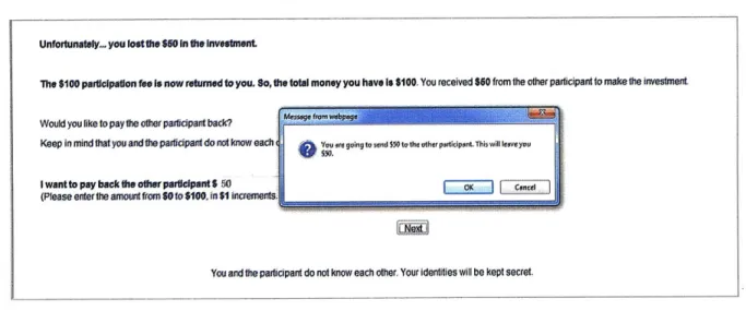 Figure io. The repayment preview screen, which clearly informs the borrower their balance if the repayment decision is made