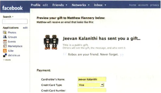 Figure  2-7:  Creating  links  is  relatively  cheap  in  Facebook.  However,  it  does  support  some costly signals,  allowing  users  to implicitly  call  out  their stronger  relationships.