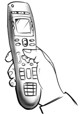 Fig. 1 Sketch of the baseline reference remote control
