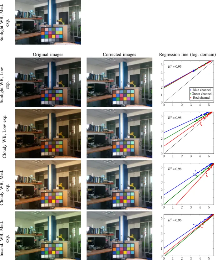 Fig. 2. Illustration of the goodness of fit of the proposed tonal transformation model