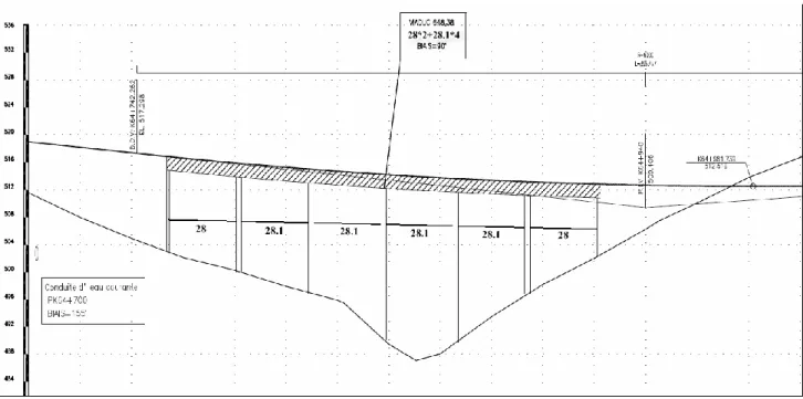 Figure 2.2. Profil en travers  