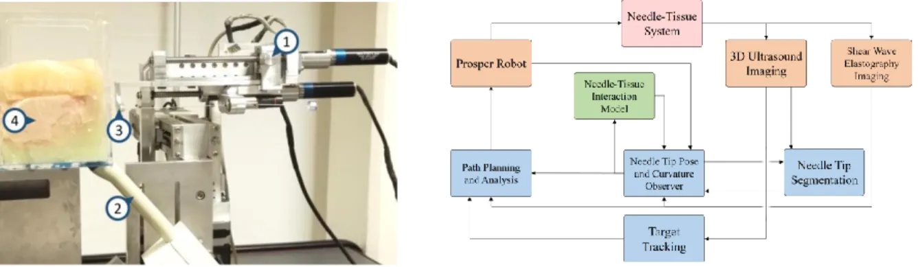 Figure 1: Needle steering system overview [9]. 
