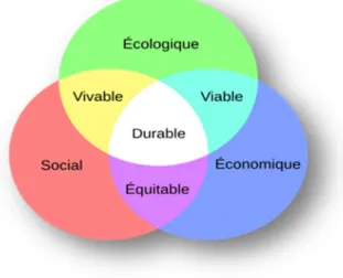 Figure 13 : Schéma du développement durable 