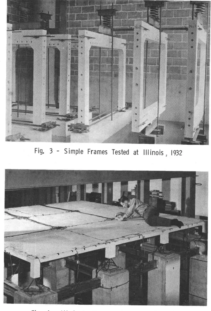 Fig. 3 -  Simple  Frames  Tested  at lllinois  " lg3l