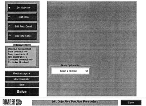 Figure  5.6:  Constrained  Optimization  Controller  Design