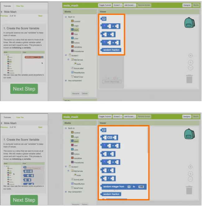 Figure 4-3: Blocks Editor Constrained vs Full Comparison
