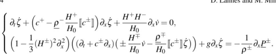 Fig. 5 Stables areas for the full system (Euler) and the GN/GN model without or with surface tension (σ = 0.073)